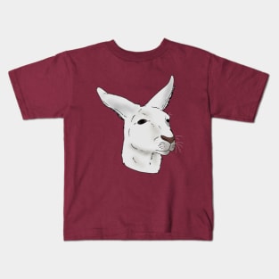 Albino Kangaroo Kids T-Shirt